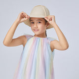 Kid’s Splicing Straw Hat UPF 50+ Sun Protective