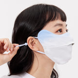 US Stock Women's Sun Protection Face Cover UPF 50+ Gradient Color Face Mask