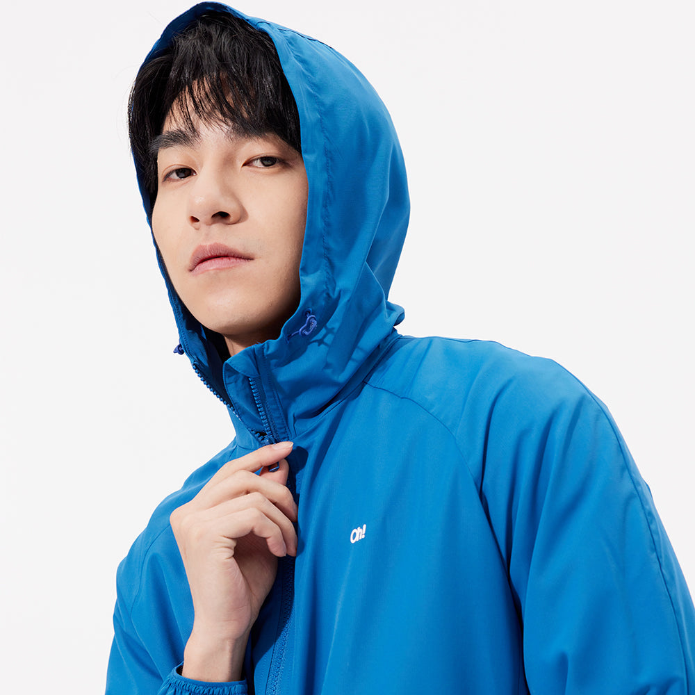 Men's Sun Protection Hoodie Ultra Light Long Sleeve Outdoor Jacket UPF 50+