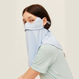 Women's Sunscreen Mask Neck Shoulder Protection UPF50+