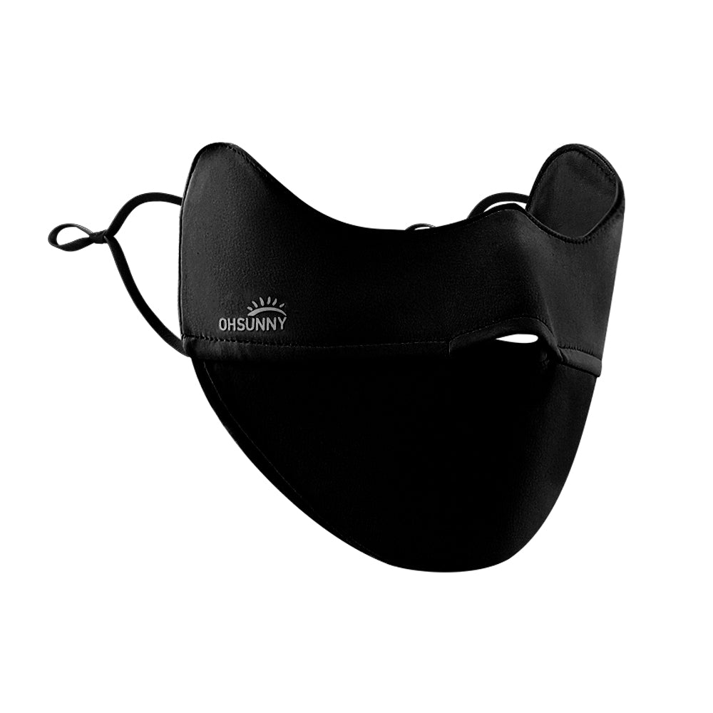 Breathable Anti-UV Face Mask with Canthus Protection UPF 50+ Cooling Face Covering
