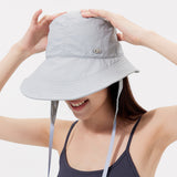 Sun Protection Bucket Hat with Chin Strap UPF 50+
