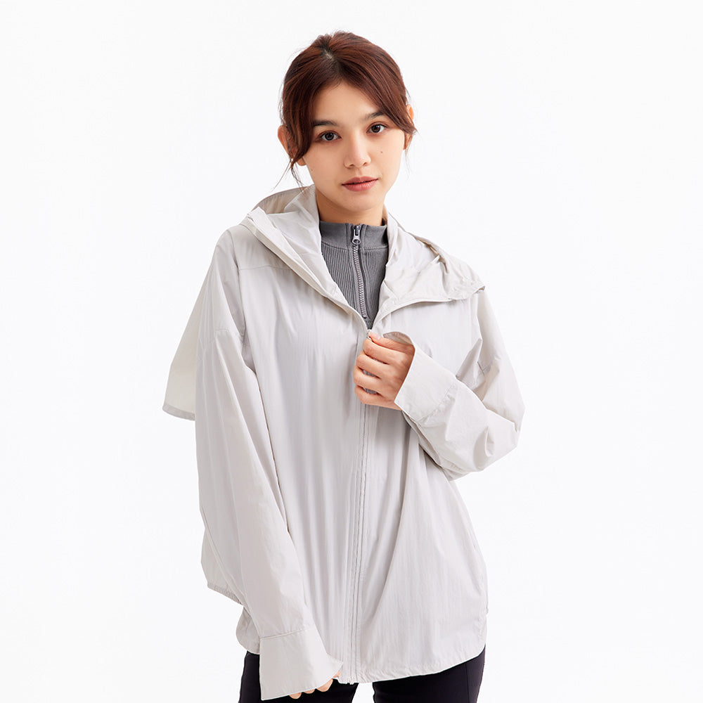 Women's Sun Protection Performance Hoodie UPF 50+ Breathable Waterproof Coat Quick Dry Jacket