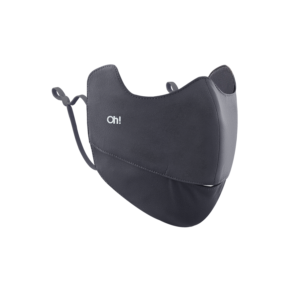 US Stock Breathable Sunscreen Face Mask with Mouth Opened UPF 50+