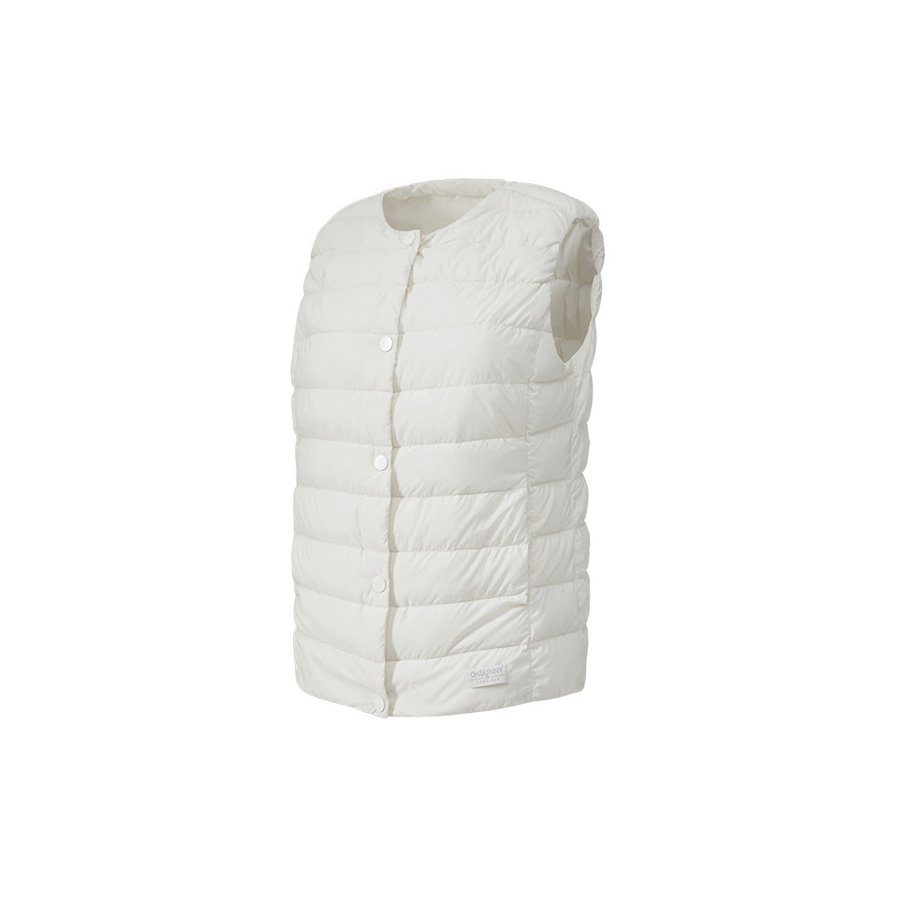 Women's Padded Down Vest Warm for Winter Fall