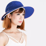 Women's Double Side Brim Sun Protective Hat UPF 50+ Bucket Cap