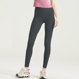 US Stock High-Waist Leggings Anti-Chafing Seams Ankle Sports Yoga Pants