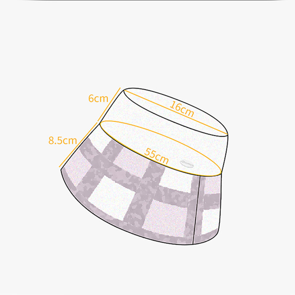 Kid's Plush Bucket Hat UPF 50+ Winter Warm Caps