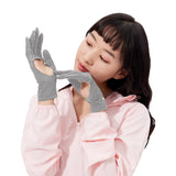 Women's Anti-UV Empty Palm Gloves Sun Protective UPF 50+ Breathable Mittens