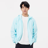 Men's Sun Protection Hoodie Ultra Light Long Sleeve Outdoor Jacket UPF 50+
