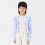 Kid's Sun Protection Hooded Cape for 4-13 Years Boys Girls UPF 50+