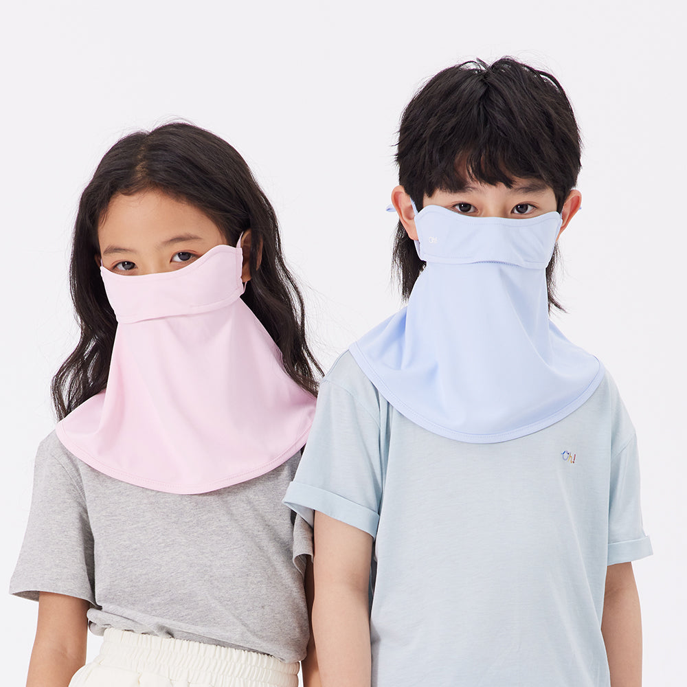 Kid's Sun Protection Face Cover Breathable Neck Gaiter UPF 50+