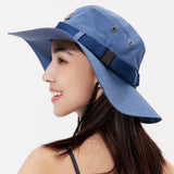 Unisex Summer Travel Bucket Hats Reversible Fisherman Caps UPF 50+
