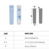 Women's Loose Printed Sun Protection Arm Sleeves UPF 50+