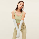 Women's Long Arm Sleeves Sun Protection Gloves UPF 50+