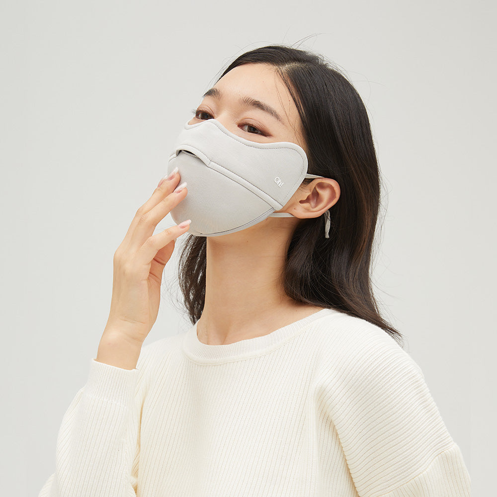 Winter Mask with Nose Opened Breathable Balaclava Outdoor Protect Face Cover Washable Reusable Warm Facemask