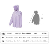 Women's Sun Protection Shirt with Removable Hat Loose Hoodie UPF50+