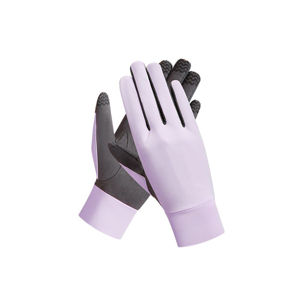 Women’s Short Sun-proof Gloves UPF 50+ Touchscreen Gloves