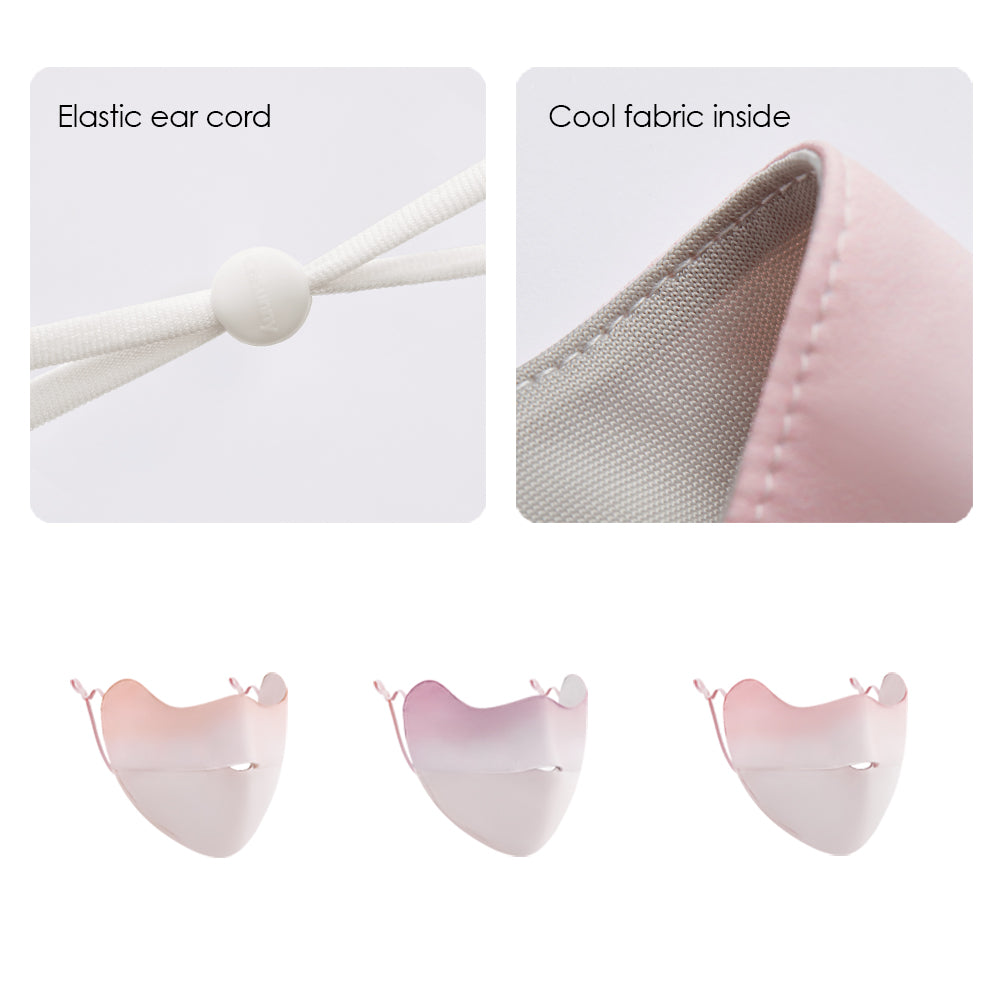 Blush Breathable Face Mask Anti-UV UPF 50+ Sunscreen Face Covering