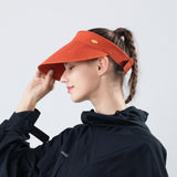 Women's Wide-Brim Roll-up Foldable Straw Hat UPF 50+