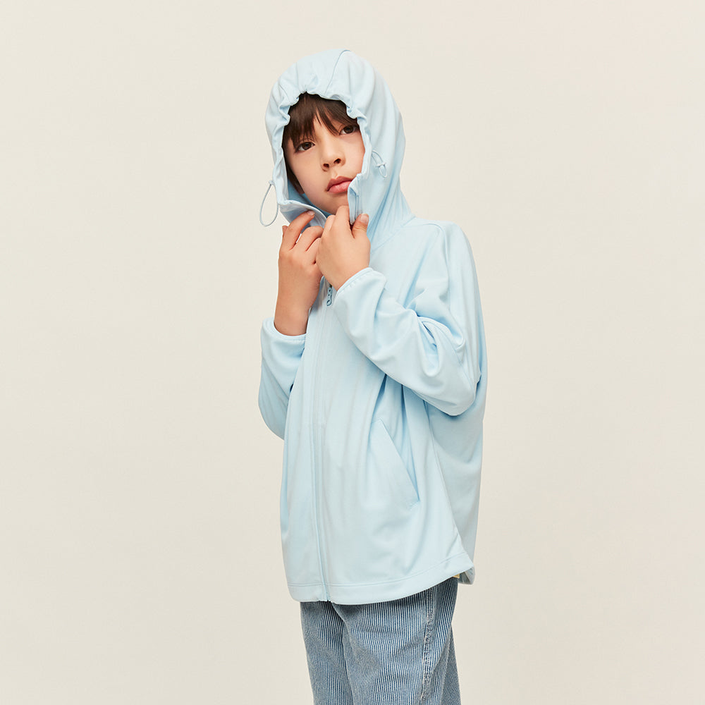 Kid's Zip-Up Cartoon Hoodie UPF 50+