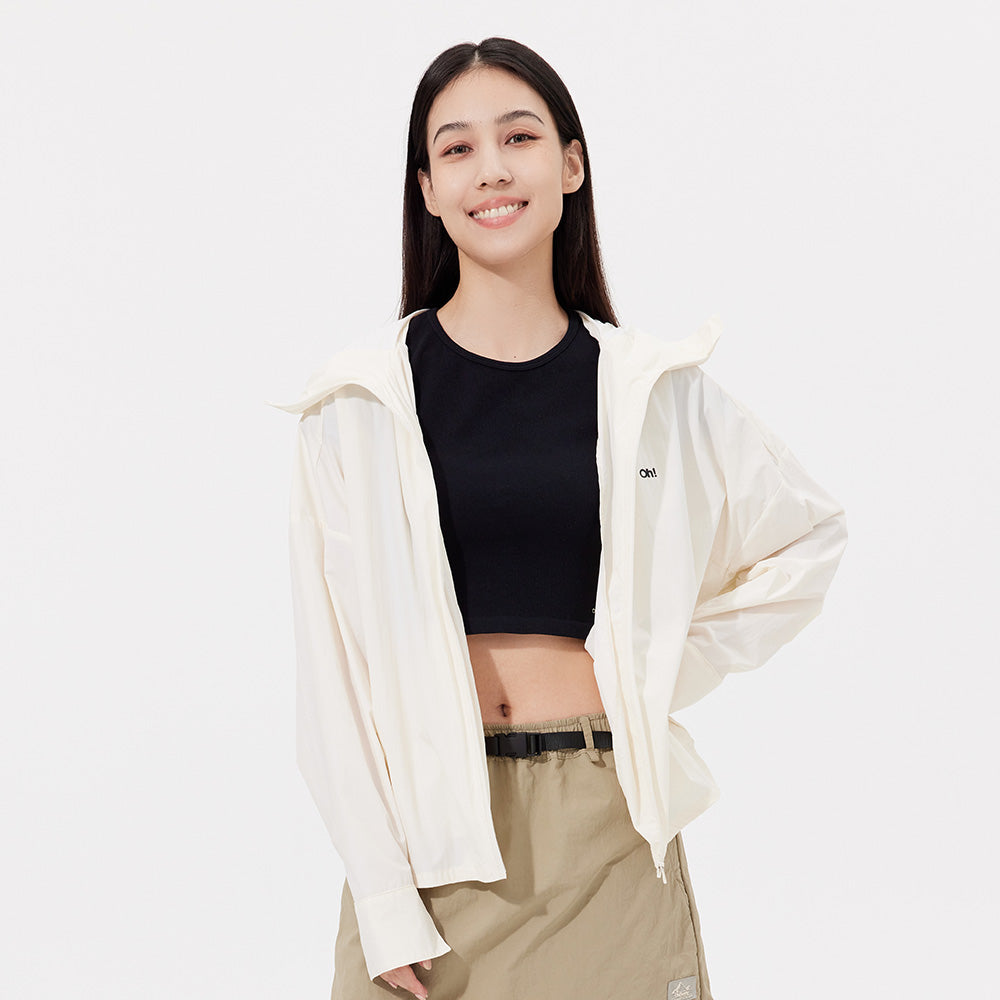 Women's Sun Protection Performance Hoodie UPF 50+ Breathable Waterproof Coat Quick Dry Jacket