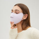 Winter Mask with Nose Opened Breathable Balaclava Outdoor Protect Face Cover Washable Reusable Warm Facemask