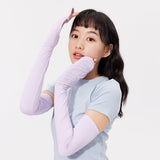 Women's Oversleeves with Half-finger Gloves UPF 50+