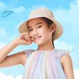 Kid’s Splicing Straw Hat UPF 50+ Sun Protective