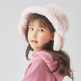 Kid's Faux-fur Bucket Hat UPF 50+