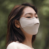 Winter Mask with Nose Opened Breathable Balaclava Outdoor Protect Face Cover Washable Reusable Warm Facemask
