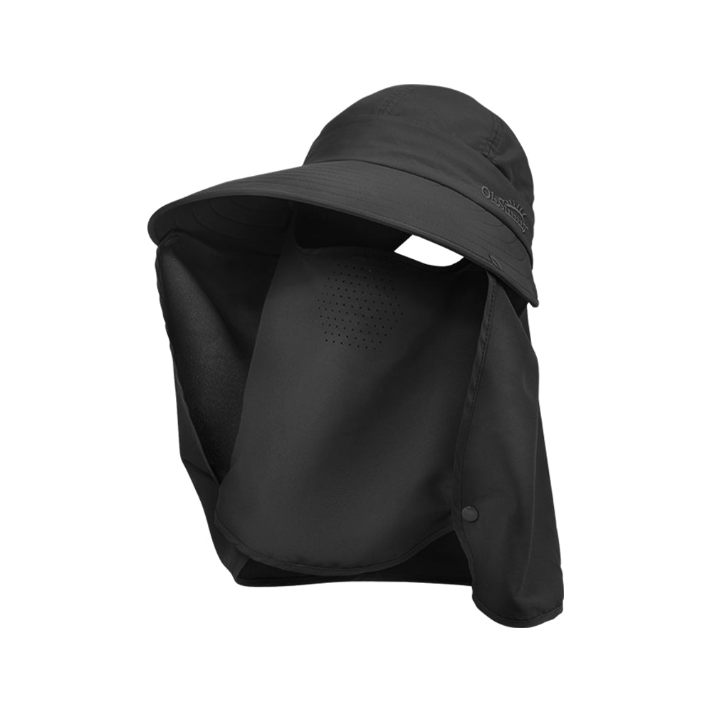 Unisex Fishing Hiking Sun Protection Face Neck Cover Flap Hat UPF 50+