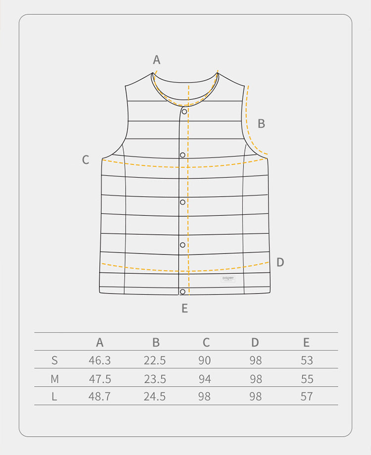 Women's Padded Down Vest Warm for Winter Fall