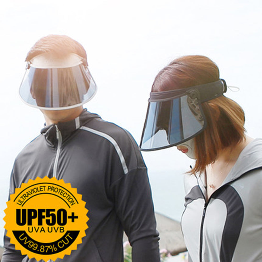 US Stock Women's Sun Protective Visor Hat UPF 50+