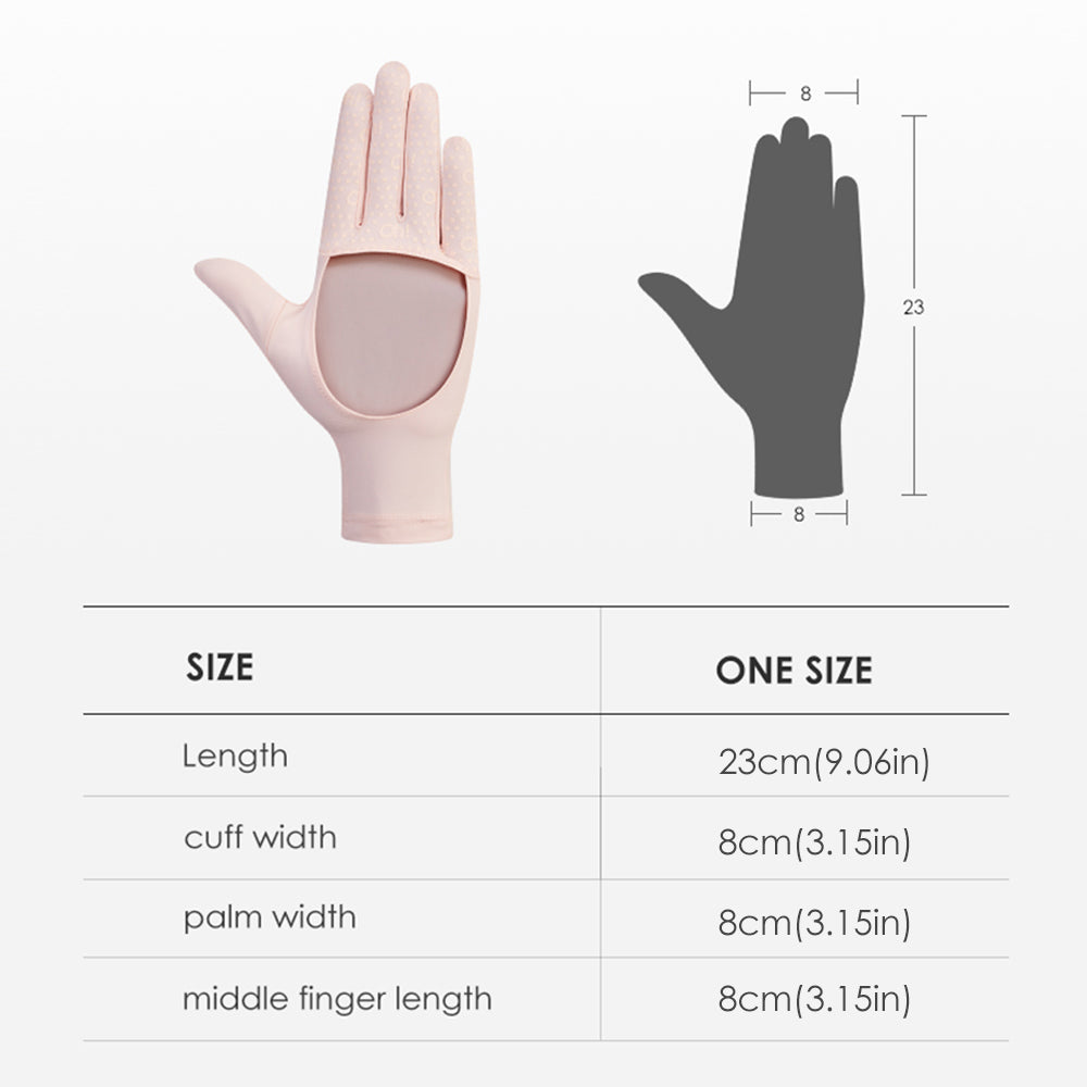 Women's Sun proof Gloves UPF 50+