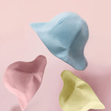 Kid’s Wide-brim Bucket Hat UPF 50+ Sun Caps
