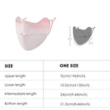 Blush Breathable Face Mask Anti-UV UPF 50+ Sunscreen Face Covering