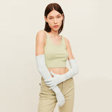 Women's Long Arm Sleeves Sun Protection Gloves UPF 50+