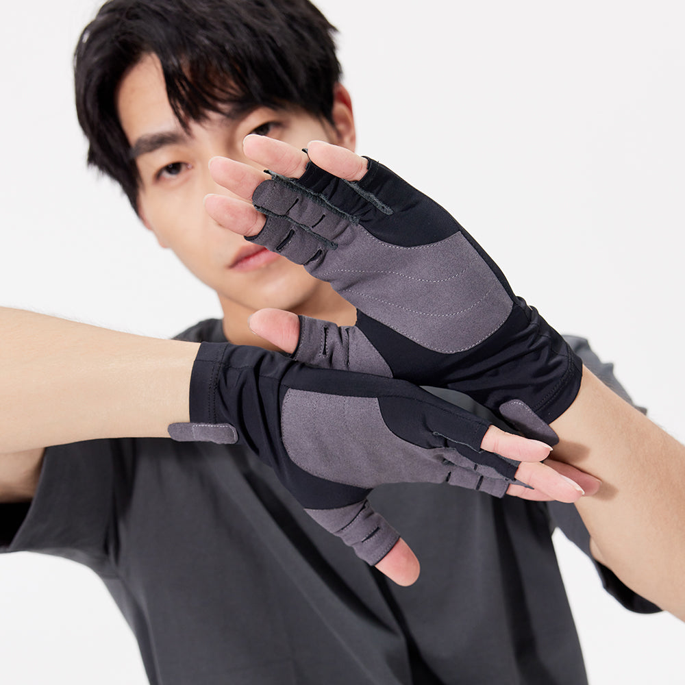 Sun-protective Golf Gloves UPF 50+ Half-Finger Gloves