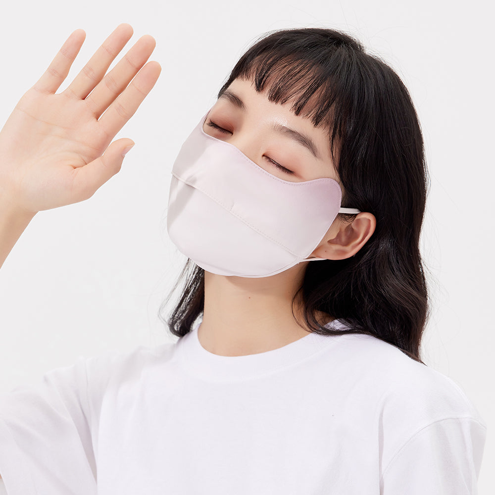 Blush Breathable Face Mask Anti-UV UPF 50+ Sunscreen Face Covering