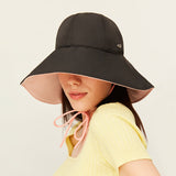 Women's Double-sided Sun Protection Bucket Hat