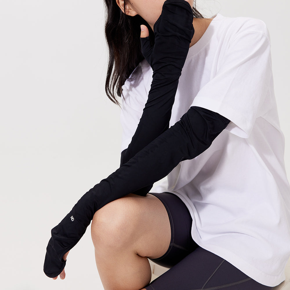 Women's Oversleeves with Half-finger Gloves UPF 50+