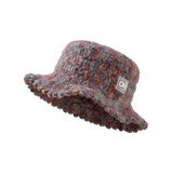 Knit Bucket Hat Winter Warm Stretchy Knitted Fisherman Cap