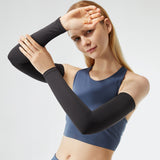 Cooling Sports Compression Athletic UV Sun Protection Arm Sleeves UPF 50+