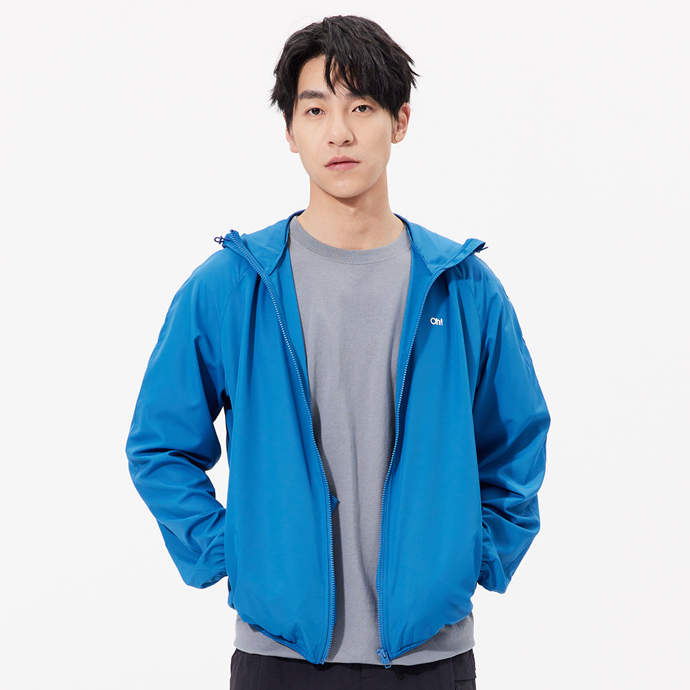 Men's Sun Protection Hoodie Ultra Light Long Sleeve Outdoor Jacket UPF 50+