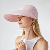 Unisex Fishing Hiking Sun Protection Face Neck Cover Flap Hat UPF 50+