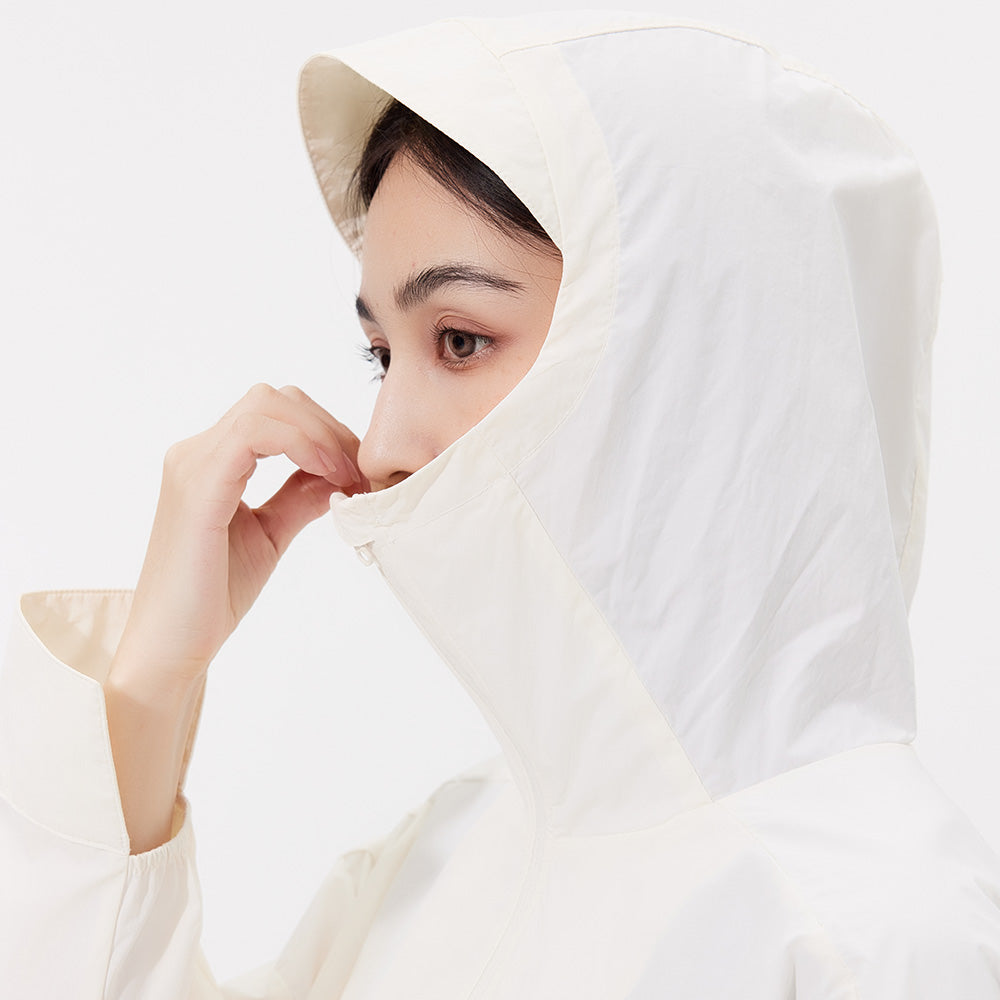 Women's Sun Protection Performance Hoodie UPF 50+ Breathable Waterproof Coat Quick Dry Jacket