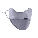 Breathable Anti-UV Face Mask with Canthus Protection UPF 50+ Cooling Face Covering
