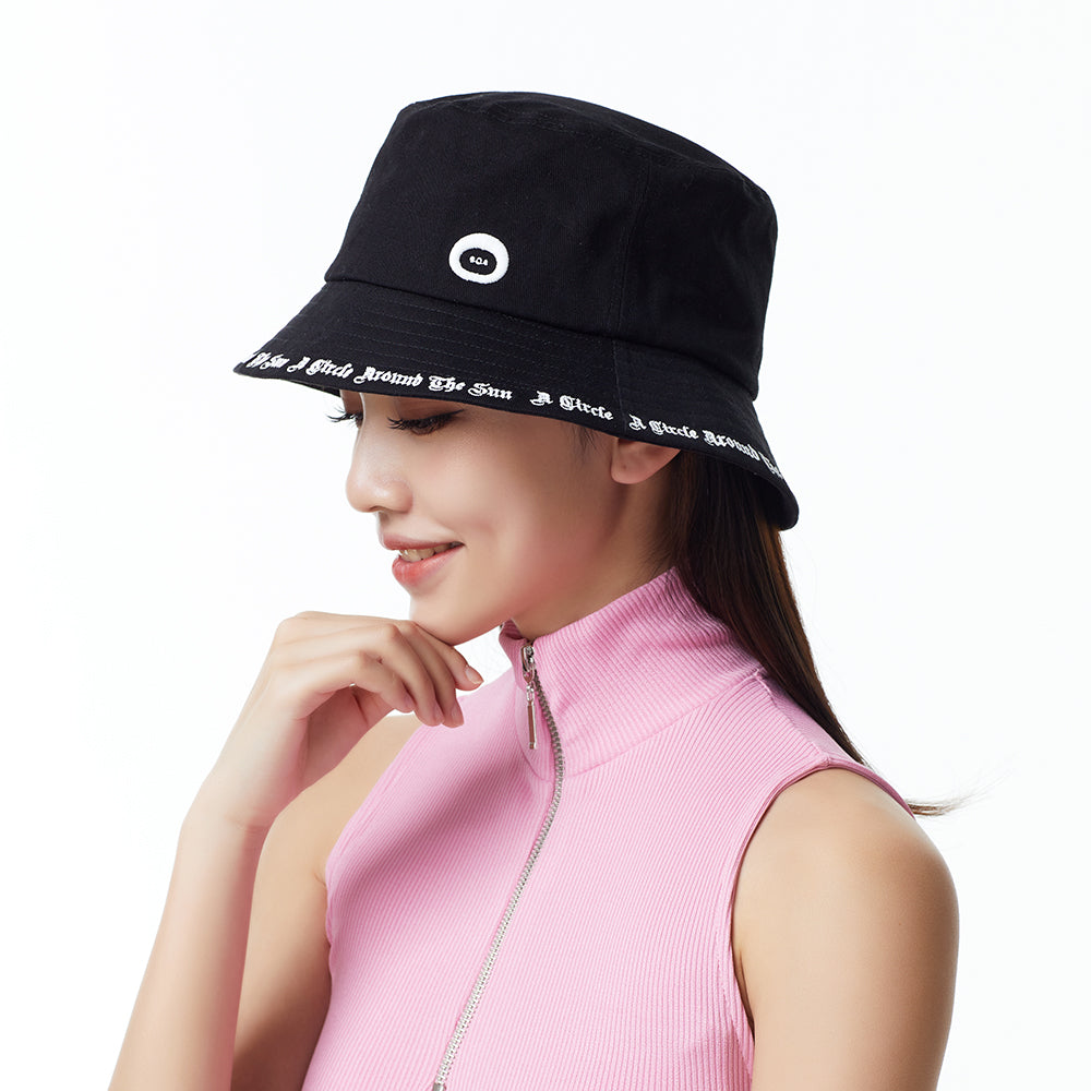 Women's Denim Packable Summer Travel Beach Bucket Hat UPF 50+