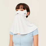 Women's Sunscreen Mask Neck Shoulder Protection UPF50+